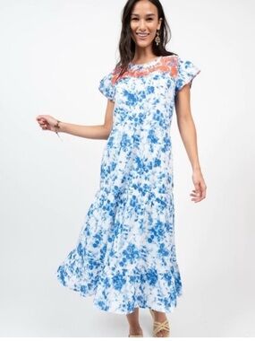 SISTER MARY Paloma  Floral Dress Sz M